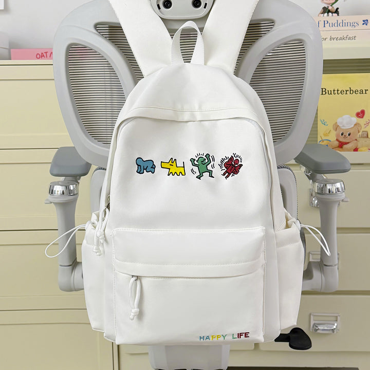 Artistic Embroidered Casual Backpack Kalsten