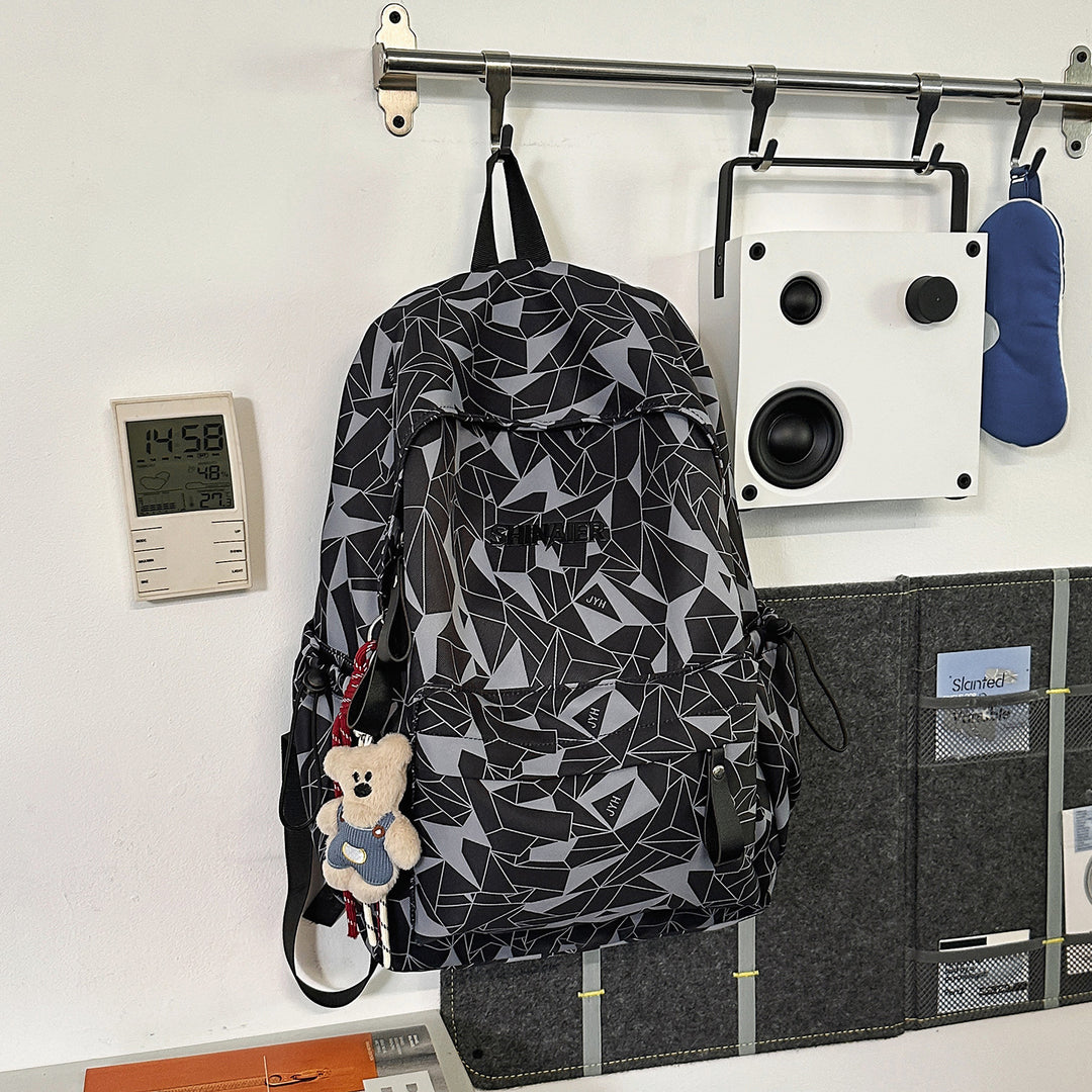 Geometric Pattern Casual Backpack Kalsten