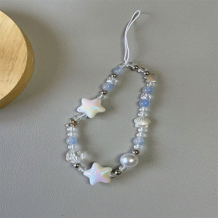 Star-Themed Beaded Eyewear Lanyard Kalsten