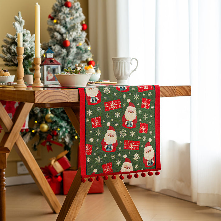 Festive Christmas Themed Table Runner