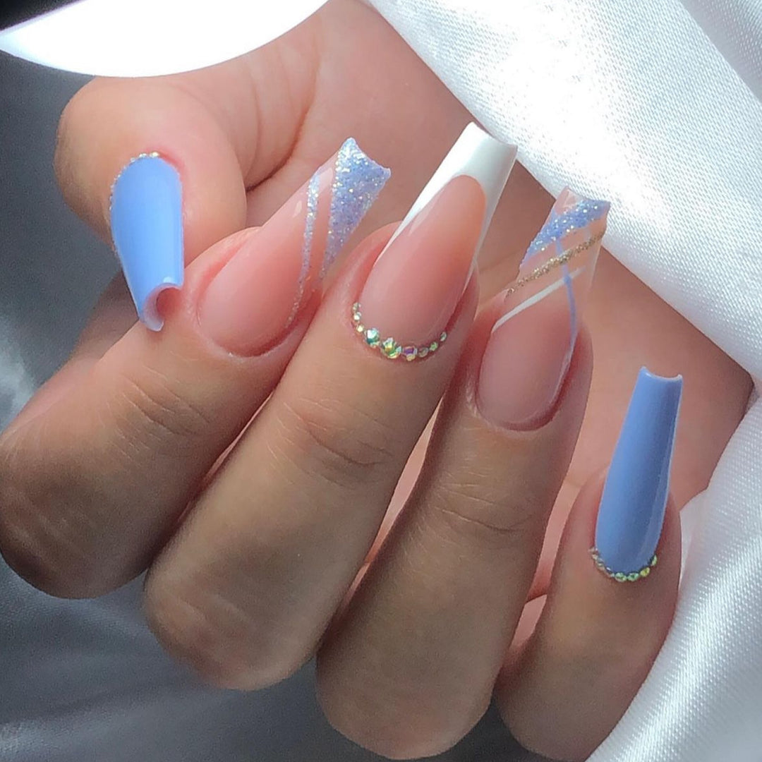 Elegant Heart-Designed Press-On Nail Tips Kalsten
