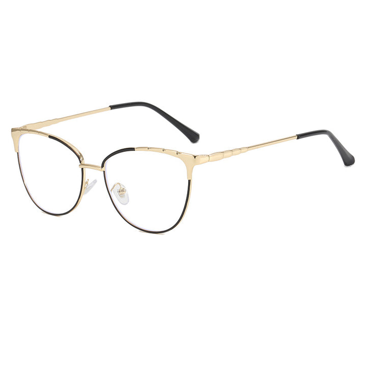 Ladies Cat-Eye Glasses with Fine Metal Accents Kalsten