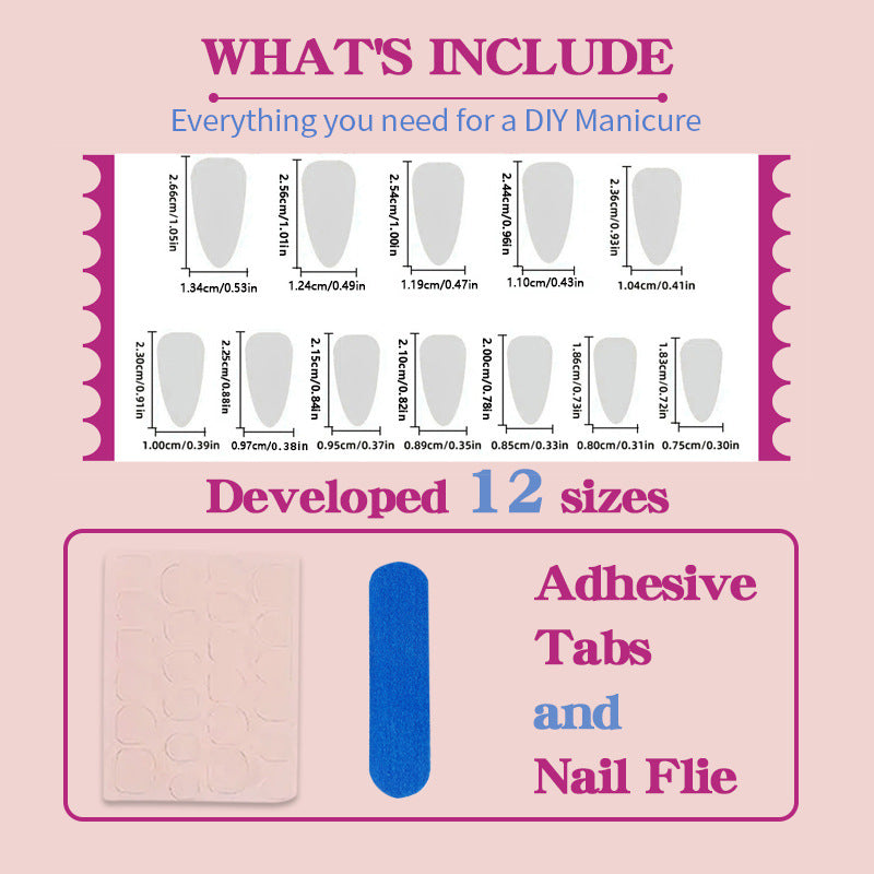 Artificial nail set with seasonal Halloween motifs Kalsten