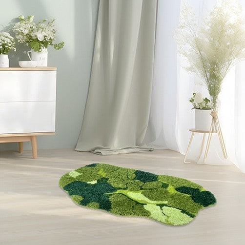 Floral Patterned Plush Area Rug Kalsten
