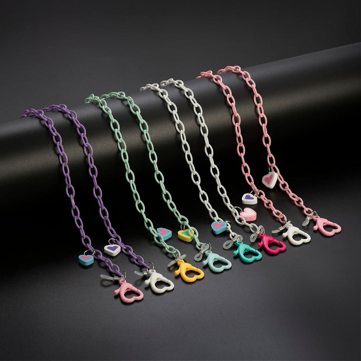 Stylish Heart-Themed Eyewear Chain Kalsten
