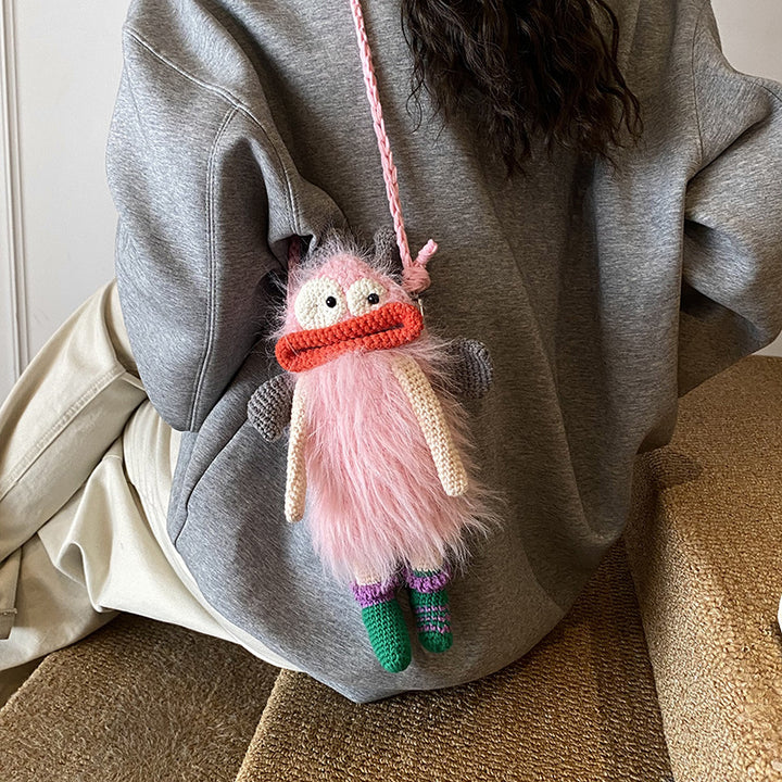Cute Crochet Fairy Plush Bag