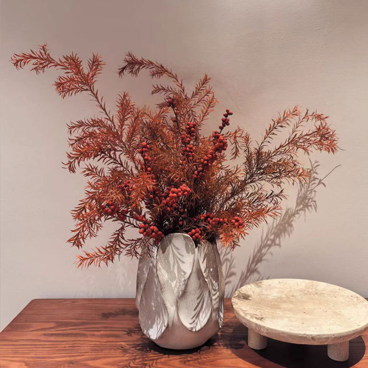 Textured Decorative Flower Pot