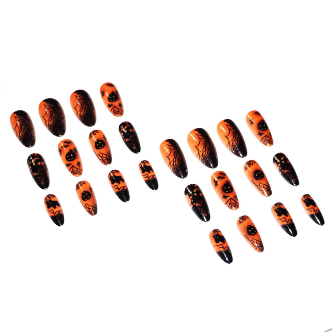 Halloween-Themed Decorative Press-On Nail Art Kalsten