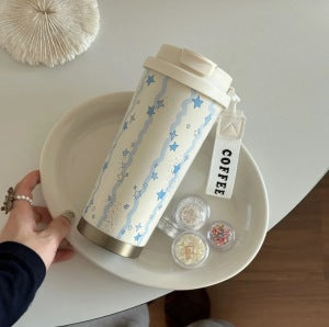 Ladies Insulated Coffee Mug with Funny Hello Kitty Design Kalsten