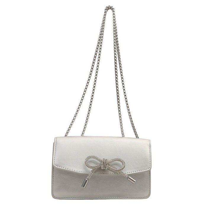 Elegant Bow-Detail Evening Handbag