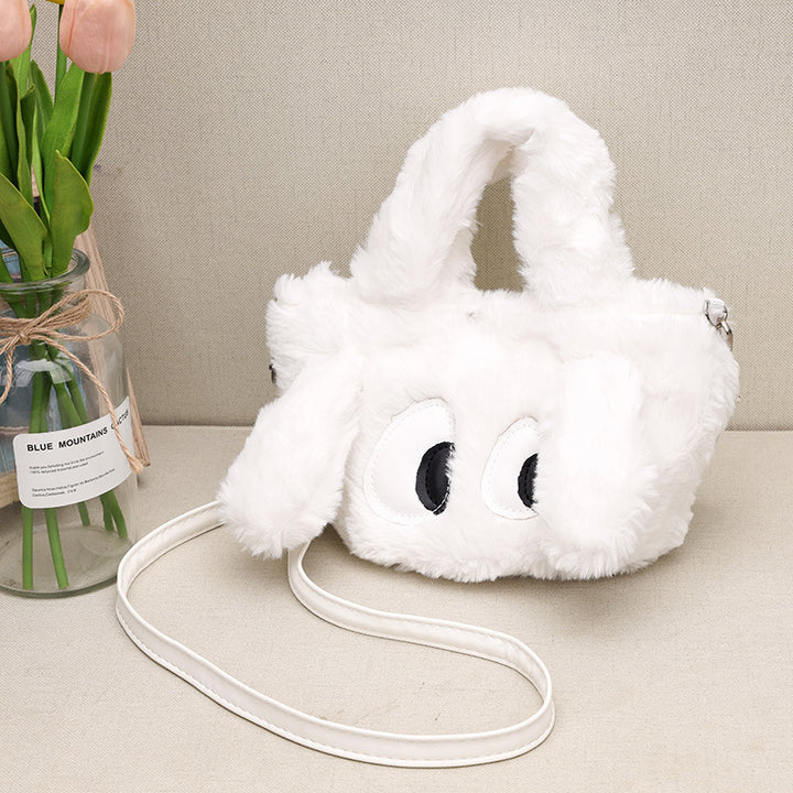 Cute Animal-themed Plush Handbag