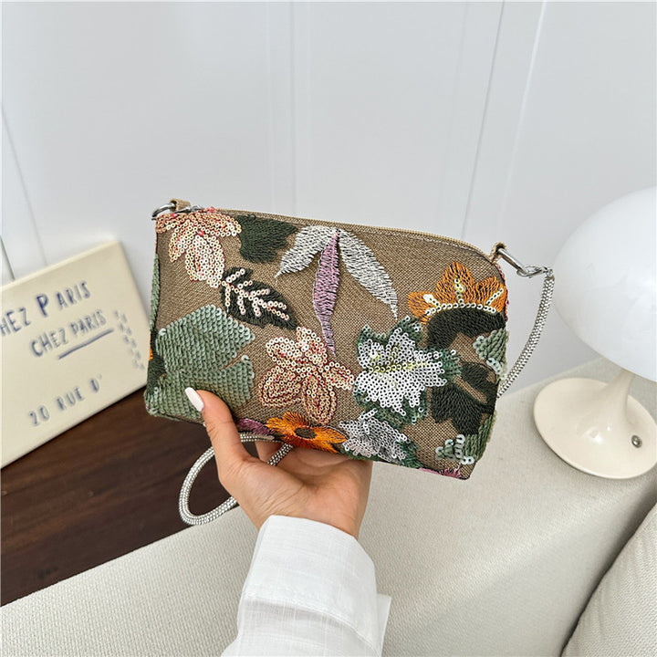 WoFloral Embellished Clutch Purse Kalsten