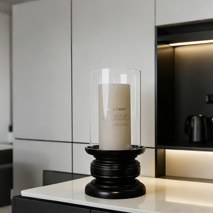 Minimalist Glass Candle Holder