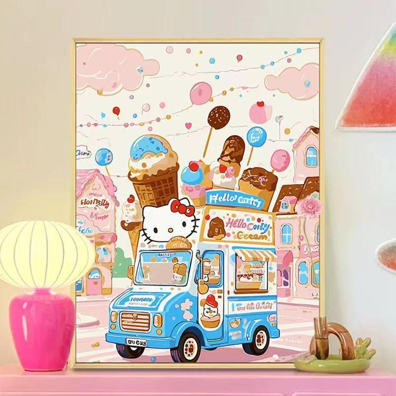 Cute Bakery-Themed Wall Art Print Kalsten