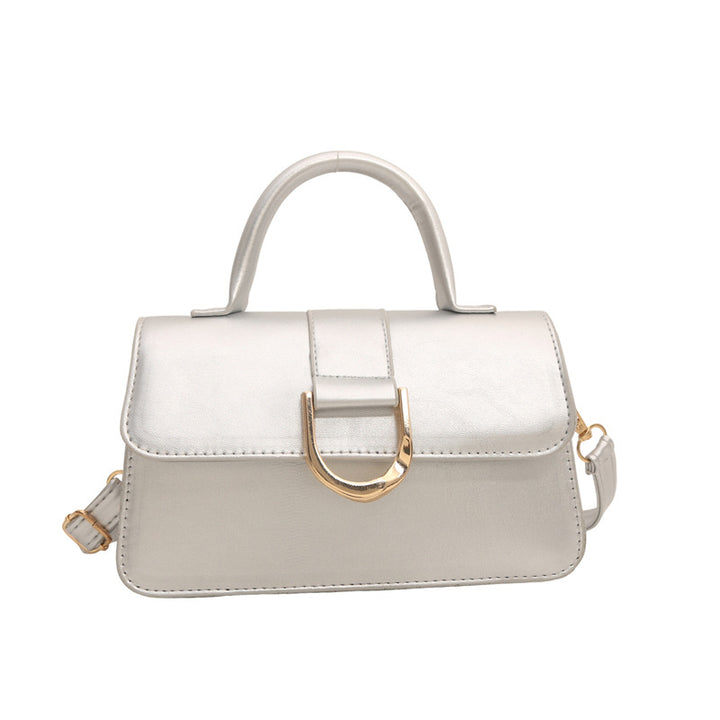 Elegant Structured Handheld Satchel