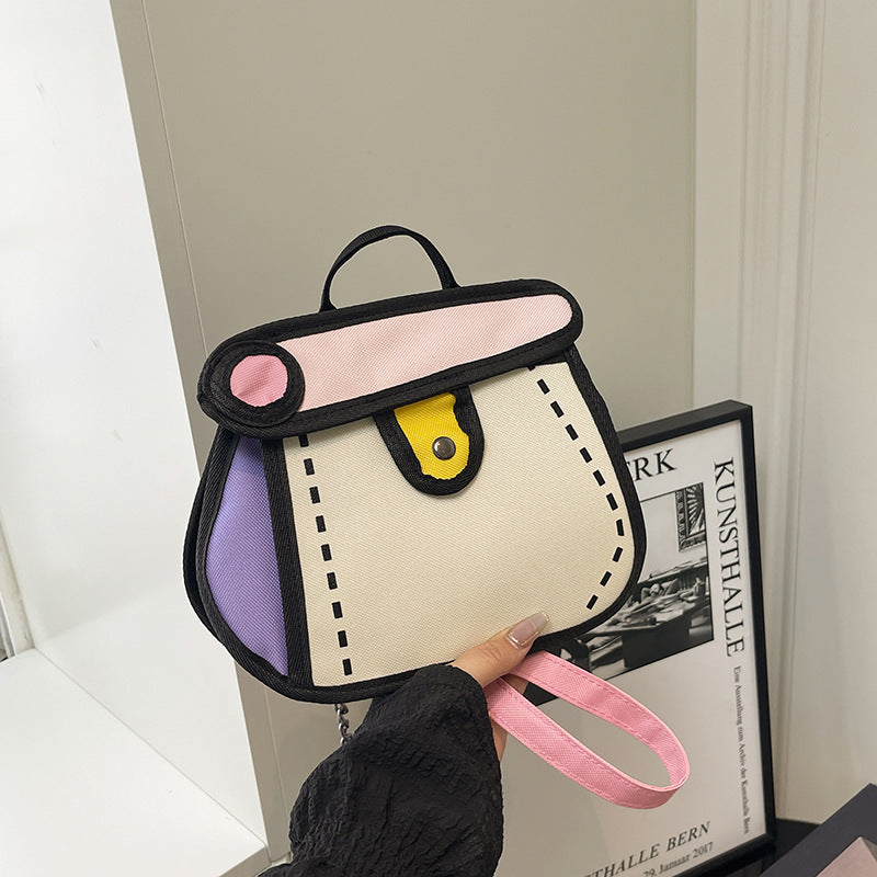 Playful Themed Crossbody Bag