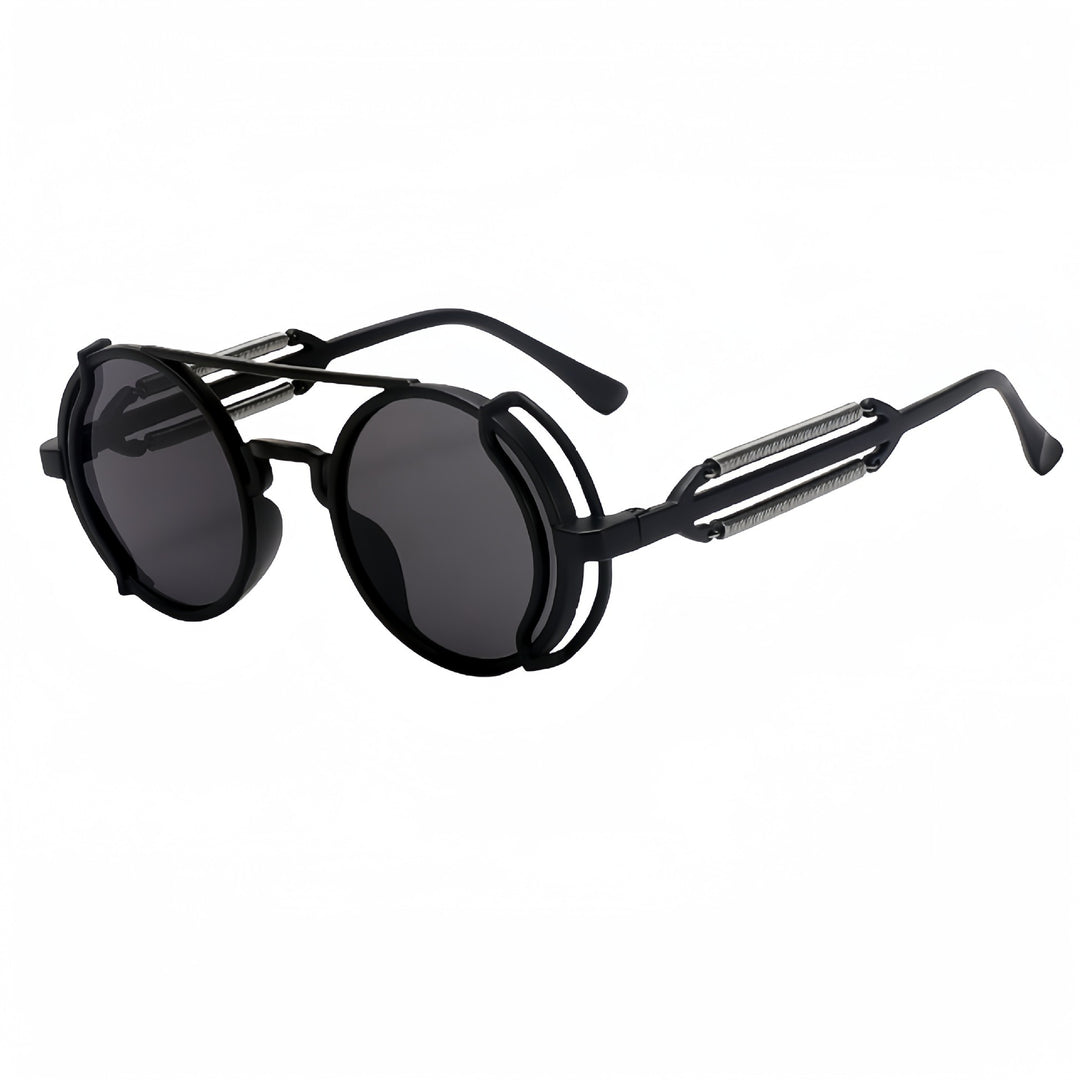 Avant-Garde Circular Frame Sunglasses Kalsten