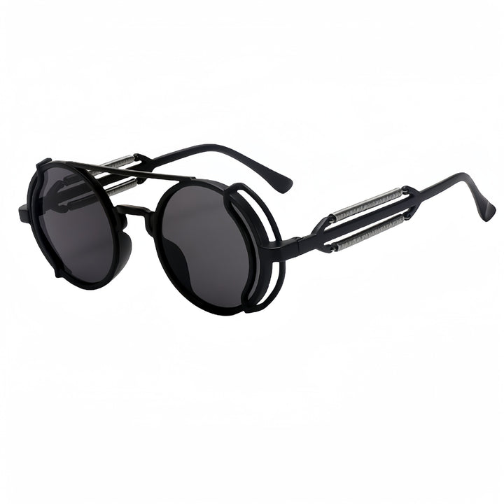 Avant-Garde Circular Frame Sunglasses Kalsten