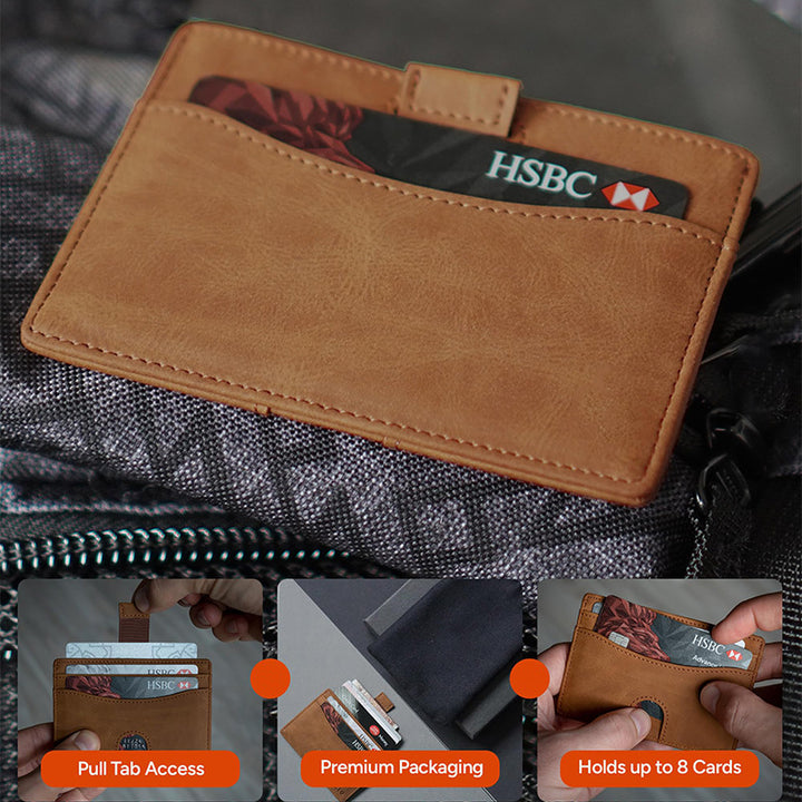 RFID-Blocking Leather Cardholder Kalsten