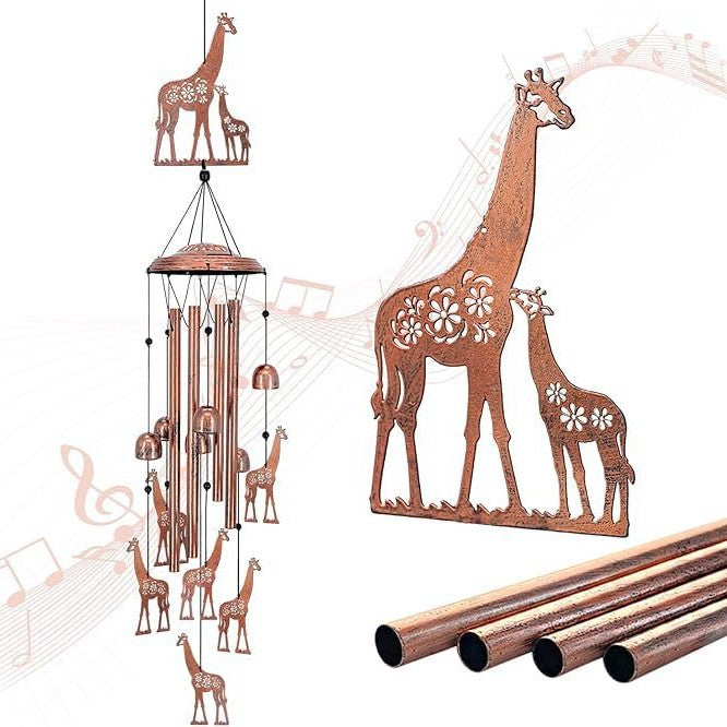 Decorative Wind Chime with Dachshund Design Kalsten