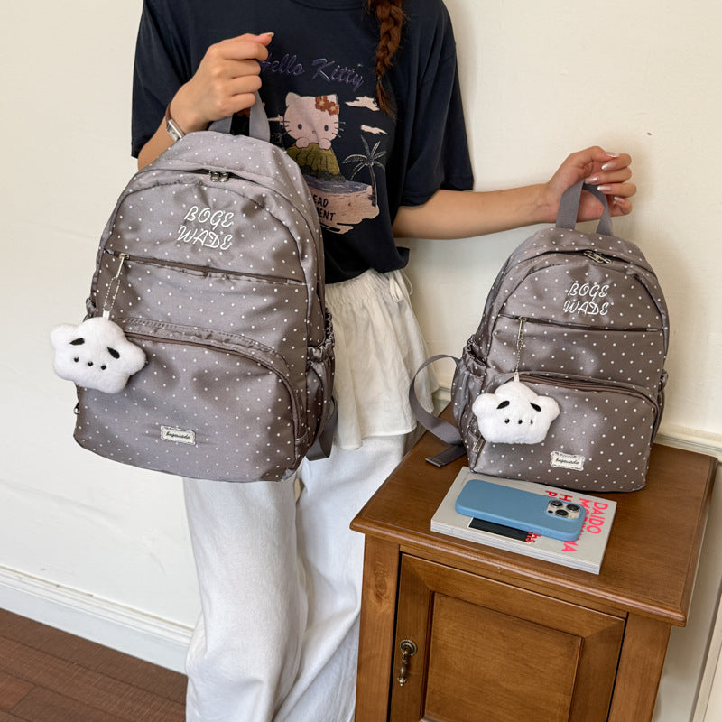 Cute Polka Dot Casual Backpack Kalsten