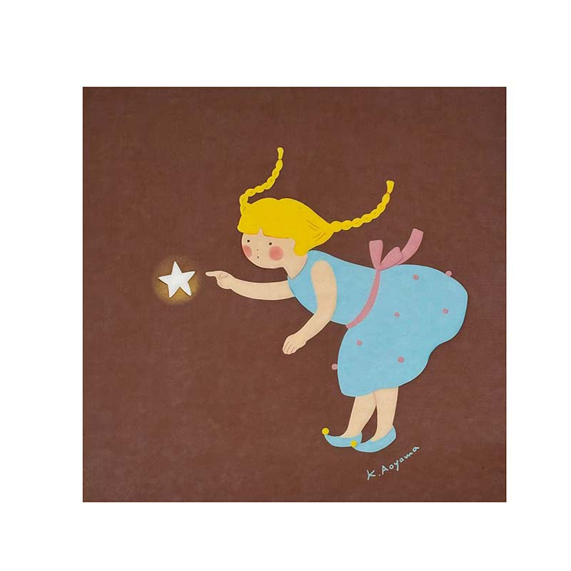 Whimsical Starry Childrens Wall Art