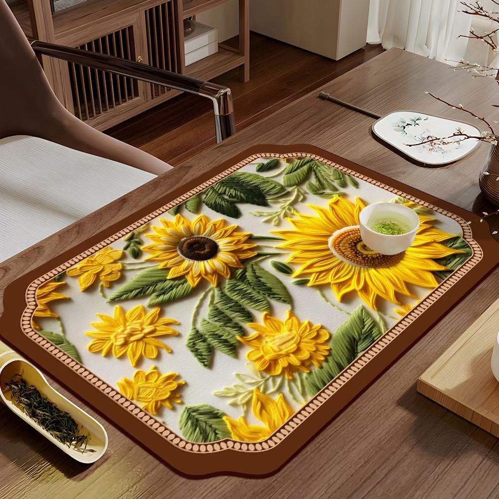 Decorative Floral Table Mat Kalsten