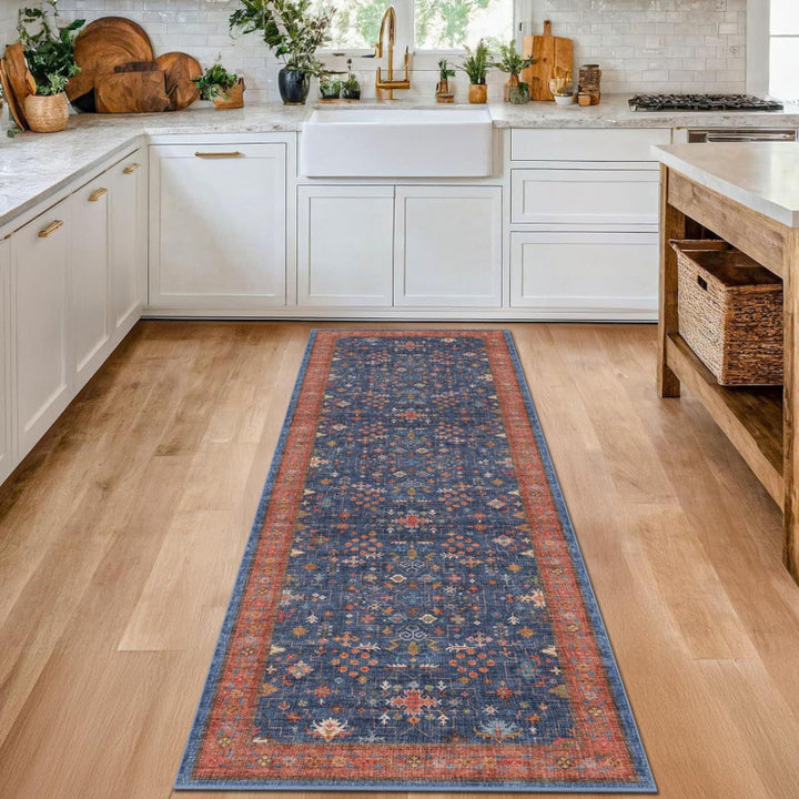 Vintage-Inspired Runner Rug