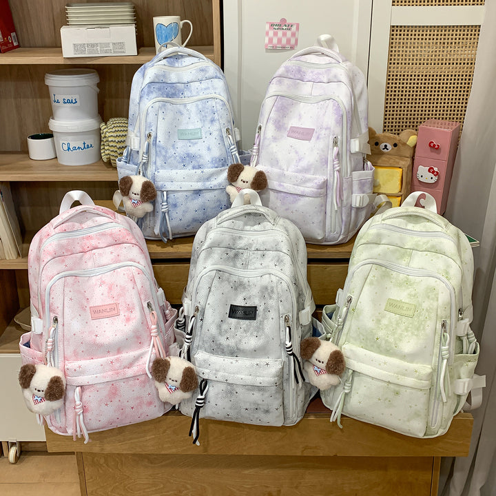 Stylish Star-Patterned Backpack Kalsten 1791205965