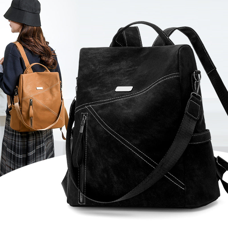 Multi-Functional Leather Backpack Kalsten