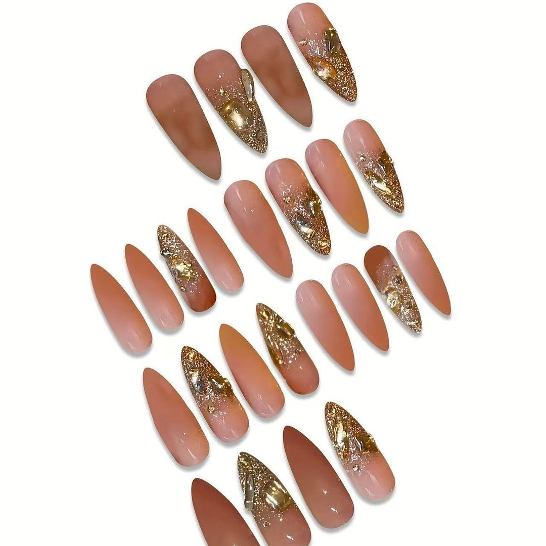Glamorous Stiletto Nail Art Enhancements Kalsten