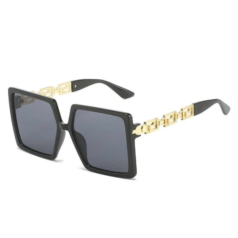Ladies square sunglasses with luxurious accents Kalsten