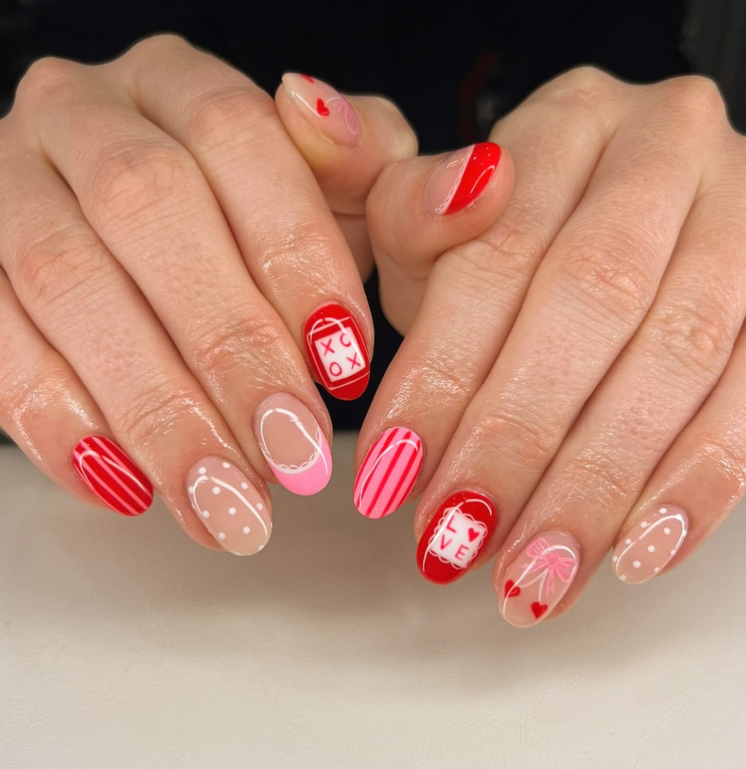 Festive Nail Art Design Kalsten