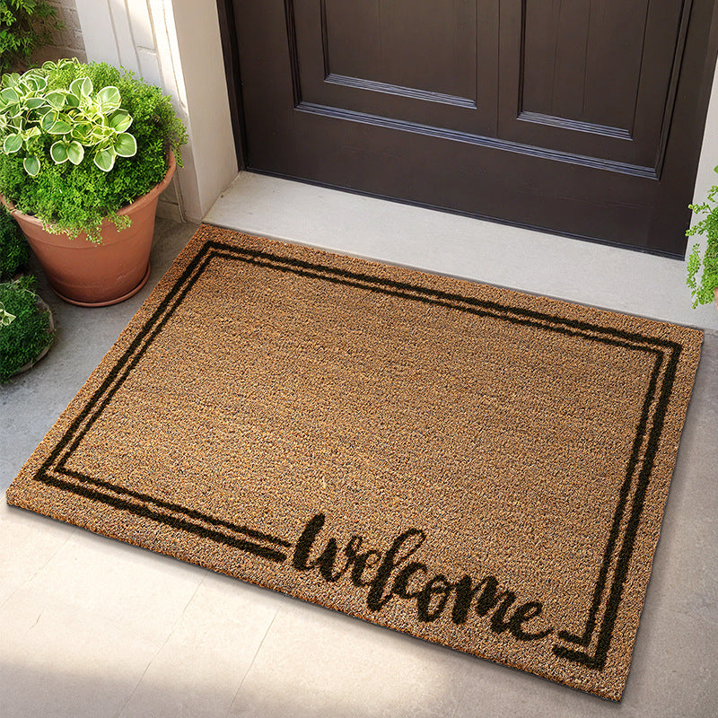 Cat-Themed Outdoor Welcome Mat