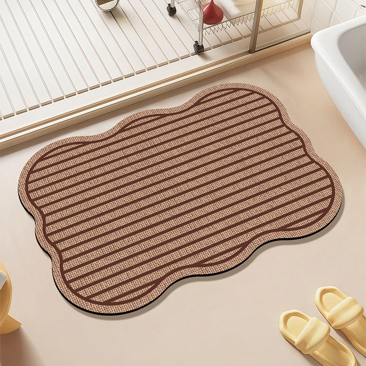 Personalized Memory Foam Bath Mat Kalsten