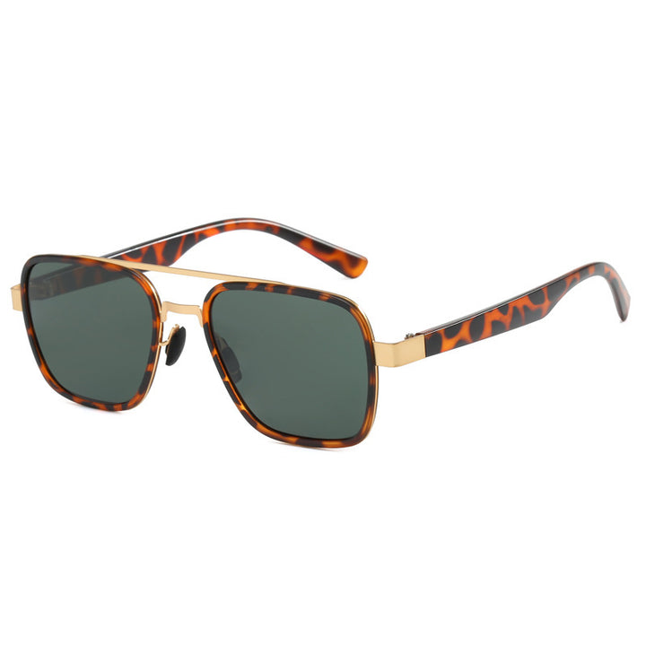 Ladies' fashionable sunglasses with square frame and innovative lenses Kalsten