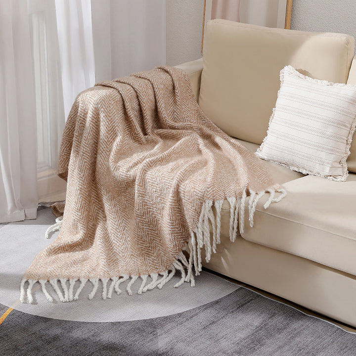 Home Decorative Throw Blanket Kalsten
