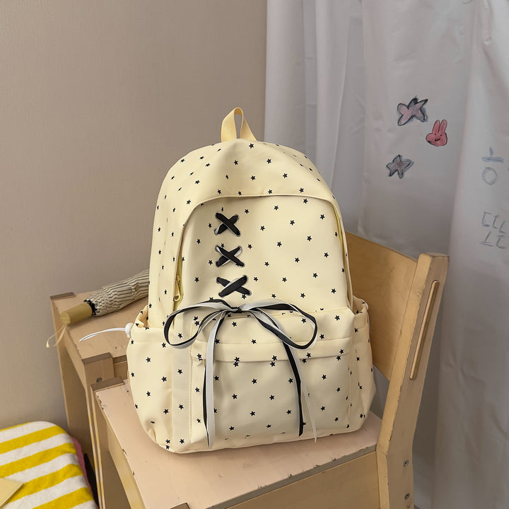 Charming Star-Embellished Backpack Kalsten