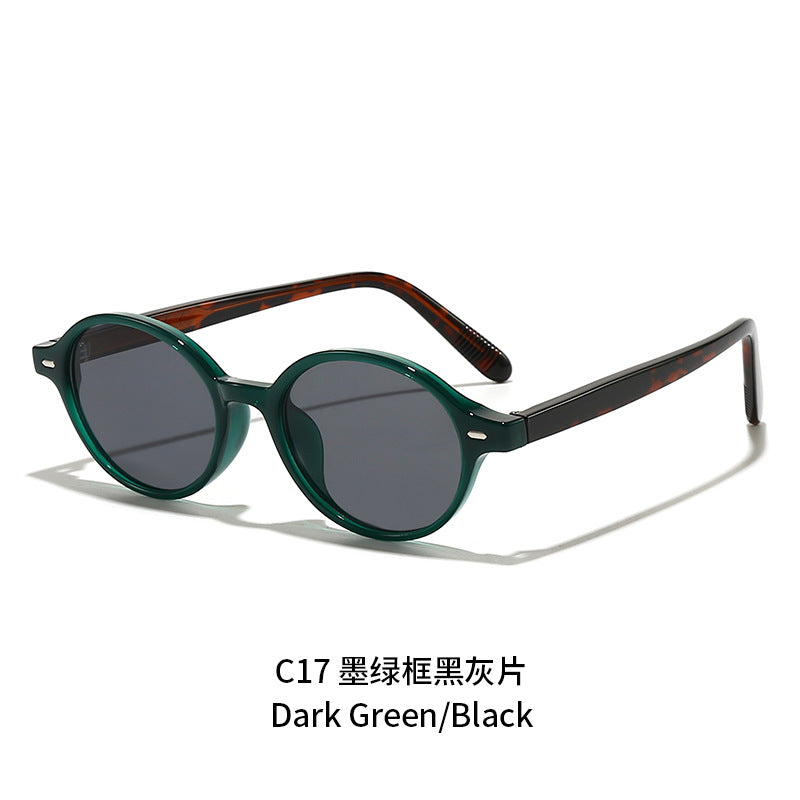 Ladies stylish sunglasses with high-quality, round frame and UV protection Kalsten