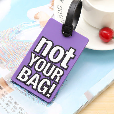Unisex Luggage Tag with Custom Message Kalsten