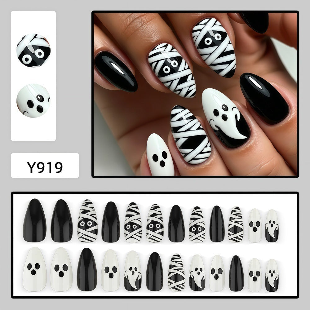 Creative Halloween-style Art Nails Kalsten