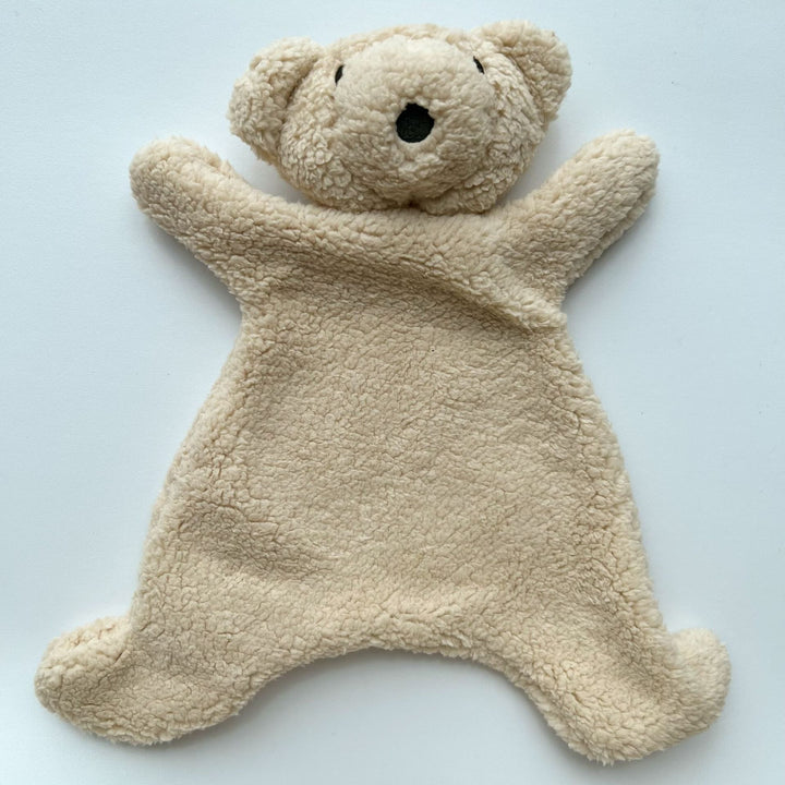 Plush Terry Cloth Teddy Bear Soft Baby Comforter