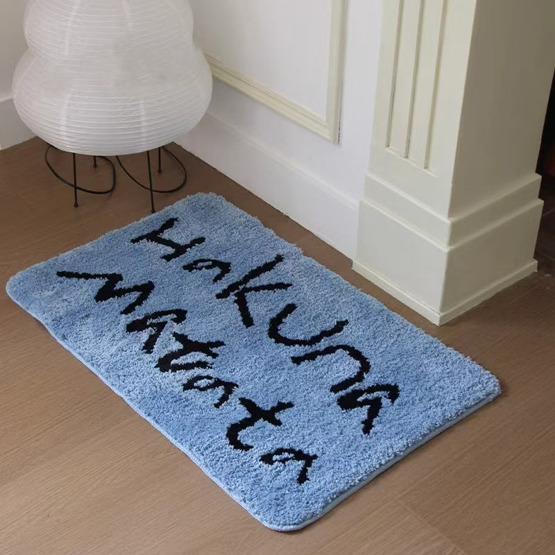 Cozy Phrase Bath Mat Kalsten