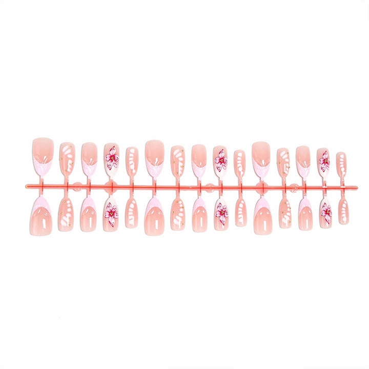 DIY Art Nail Set with Floral Accents Kalsten