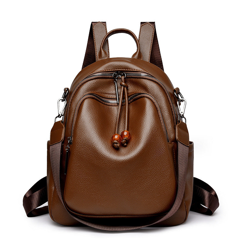 Premium Leather Travel Backpack Kalsten