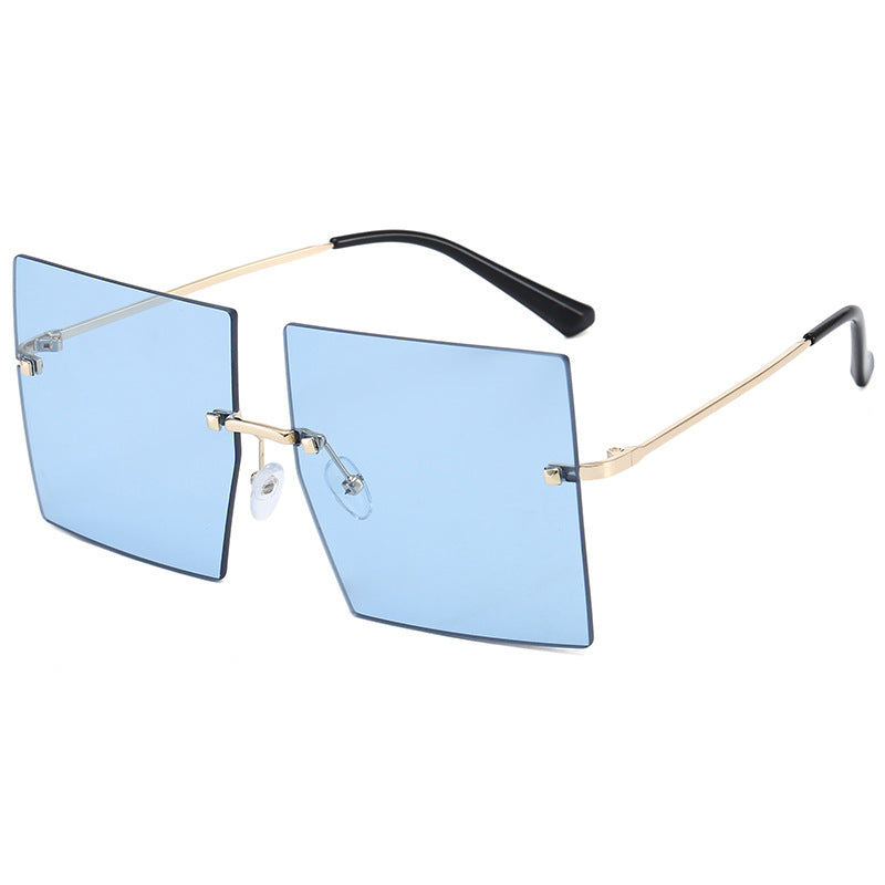Women’s modern geometric sunglasses with filigree metal frame Kalsten