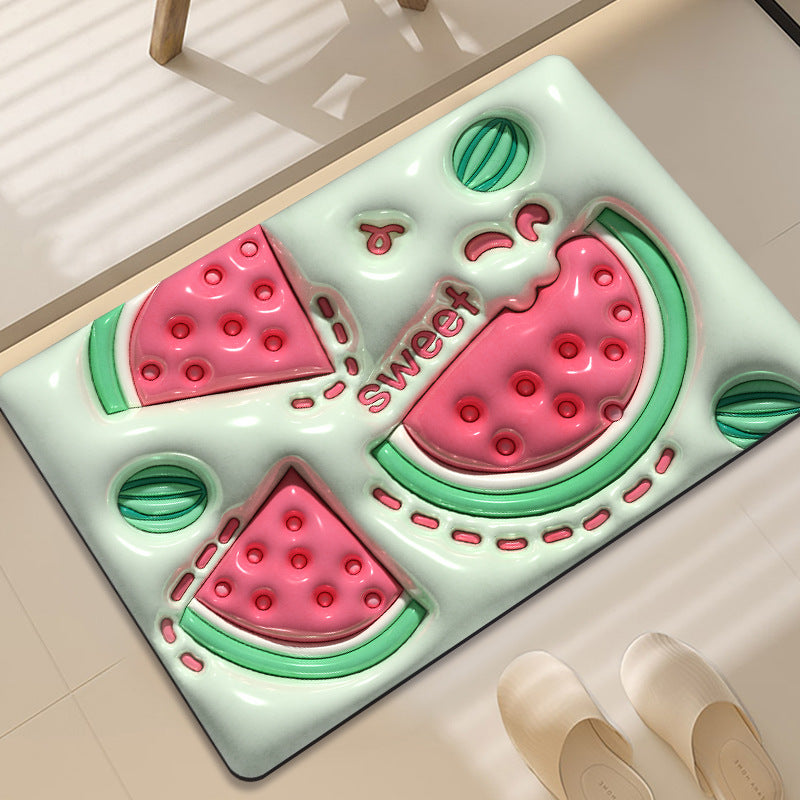 Cute Cartoon-Themed Area Mat