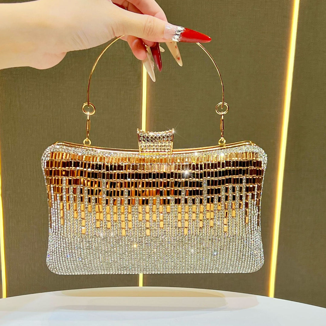 Decorative Crystal Clutch