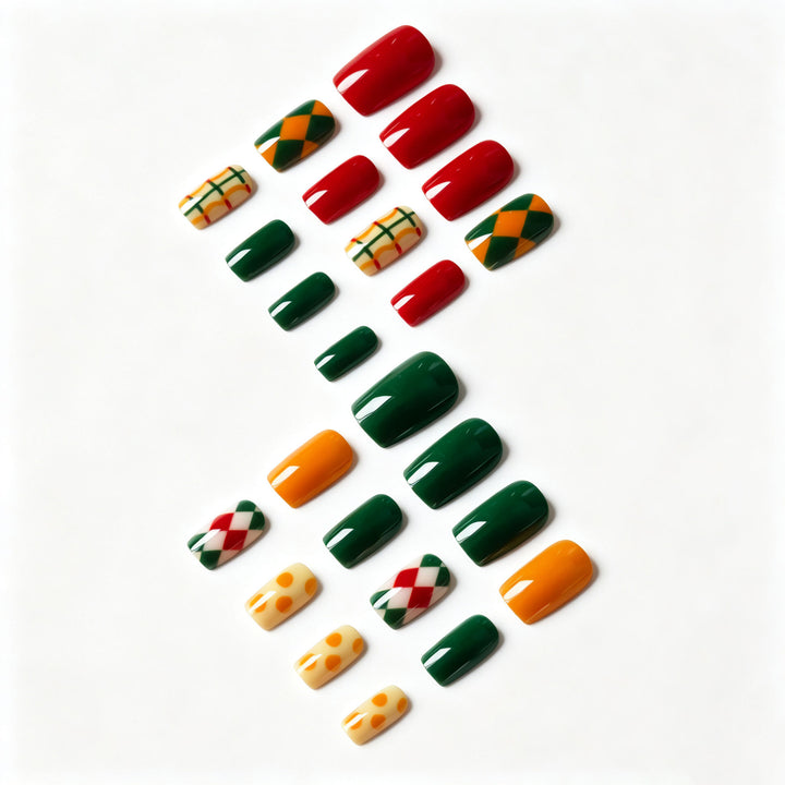 Creative Geometric Nail Art Set