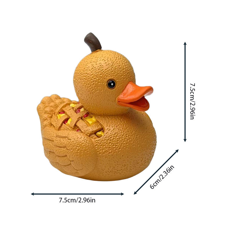 Decorative figure rubber duck with surprise element Kalsten